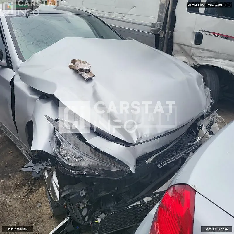 Photo 2 of 15: 2017 Infiniti Q50S Hybrid, VIN JNKAV71E2GM580426 — Korean insurance auction