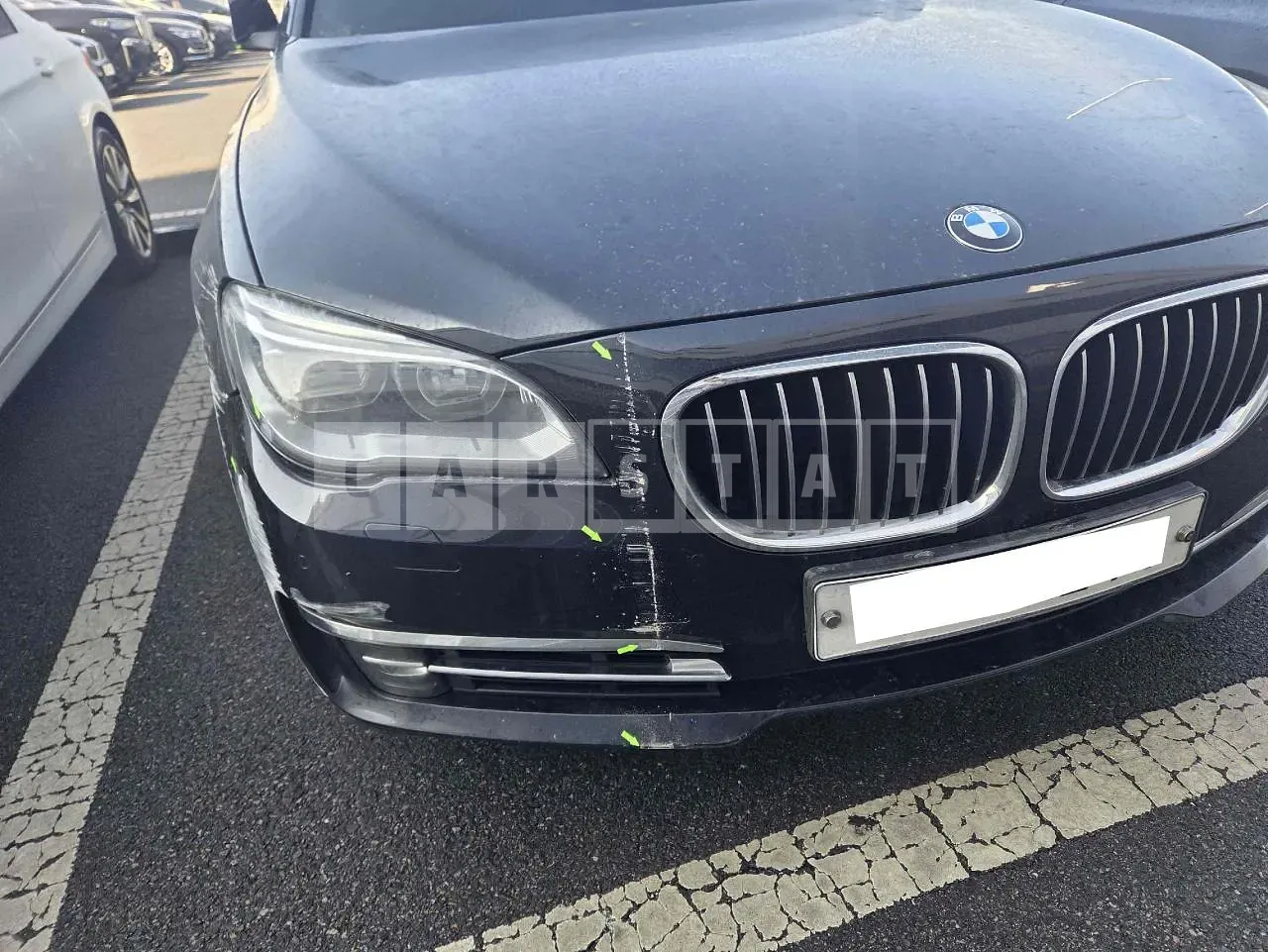 Photo 2 of 48: 2015 BMW 740d xDrive, VIN WBAYB0103FGL96868 — Korean insurance auction