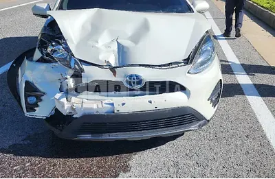 Photo 1 of 2: 2021 Toyota Prius C — Korean insurance auction