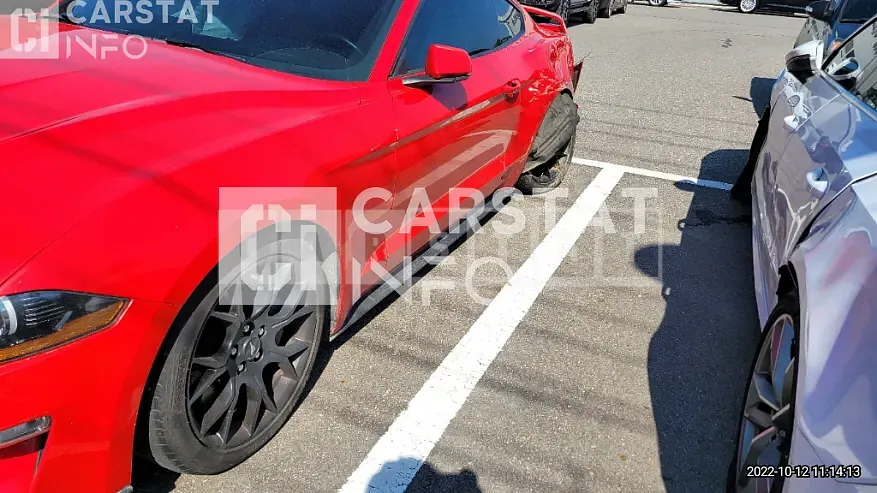 Photo 2 of 36: 2020 Ford Mustang 2.3 Coupe, VIN 1FA6P8TH4L5128874 — Korean insurance auction
