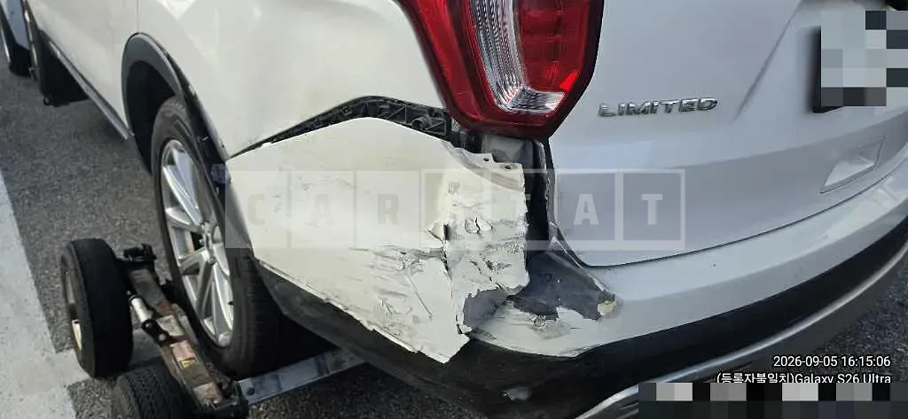 Photo 2 of 22: 2017 Ford Explorer 2.3 AWD — Korean insurance auction