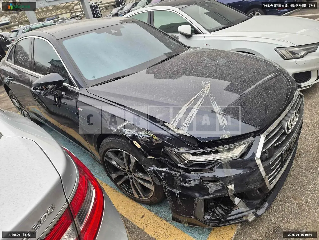 Photo 2 of 10: 2024 Audi A6 45 TFSI, VIN WAUZZZF24PN071707 — Korean insurance auction