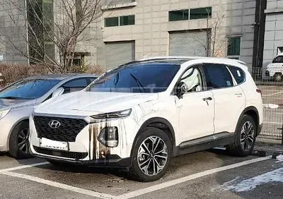 Photo 1 of 12: 2018 Hyundai Santa Fe, VIN KMHS381BDKU099649 — Korean insurance auction