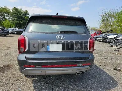 Photo 1 of 23: 2022 Hyundai Palisade 3.8, VIN KMHR381EDPU532541 — Korean insurance auction