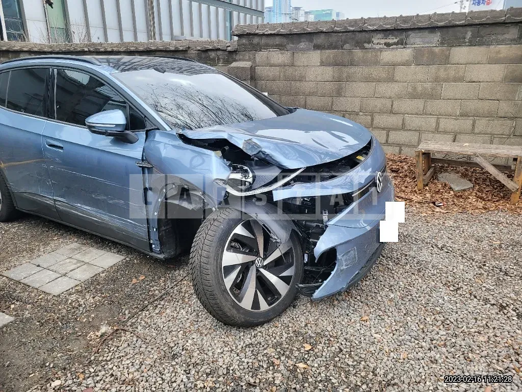 Photo 2 of 50: 2022 Volkswagen ID.4 Pro, VIN WVGZZZE2ZNP042949 — Korean insurance auction