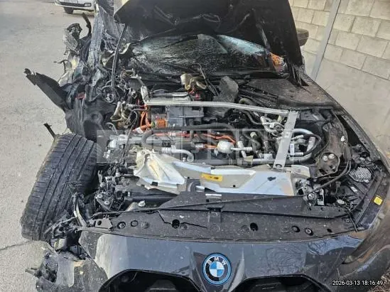 Photo 2 of 9: 2024 BMW i4 M50, VIN WBY31AW08RFR60411 — Korean insurance auction