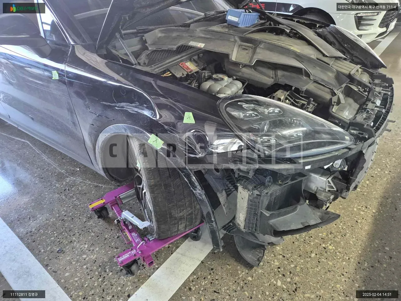 Photo 2 of 11: 2019 Porsche Cayenne, VIN WP1AA29Y7LDA02426 — Korean insurance auction