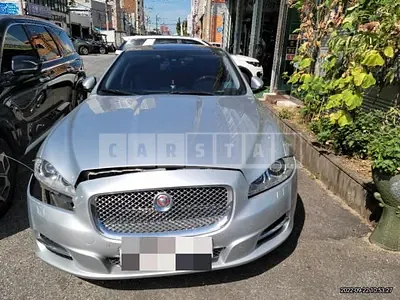 Photo 1 of 12: 2015 Jaguar XJ 3.0d, VIN SAJAA2222FNV79131 — Korean insurance auction