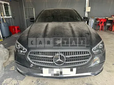 Photo 1 of 10: 2021 Mercedes-Benz E350 4Matic, VIN W1KZF8GB9MA959804 — Korean insurance auction