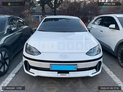 Photo 1 of 27: 2022 Hyundai IONIQ 6, VIN KMHM541CPPA008768 — Korean insurance auction