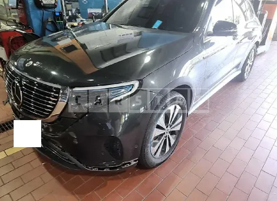 Photo 2 of 27: 2021 Mercedes-Benz EQC 400 4Matic, VIN W1K8P9ABXMF031235 — Korean insurance auction