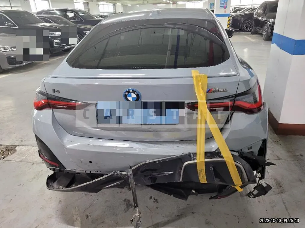 Photo 2 of 9: 2022 BMW i4 M50 — Korean insurance auction