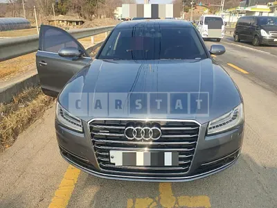 Photo 1 of 25: 2015 Audi A8L 50 TDI quattro, VIN WAUZZZ4H0FN017018 — Korean insurance auction