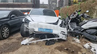 Photo 1 of 11: 2023 Tesla Model Y RWD — Korean insurance auction
