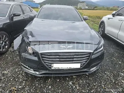 Photo 1 of 26: 2018 Hyundai G80, VIN KMHGL412DJU279432 — Korean insurance auction