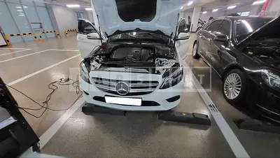 Photo 1 of 48: 2020 Mercedes-Benz C200, VIN W1KWF8AB6LR568864 — Korean insurance auction