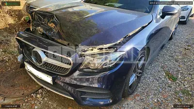 Photo 1 of 12: 2018 Mercedes-Benz E220 d Coupe, VIN WDD1J1EB1KF076639 — Korean insurance auction