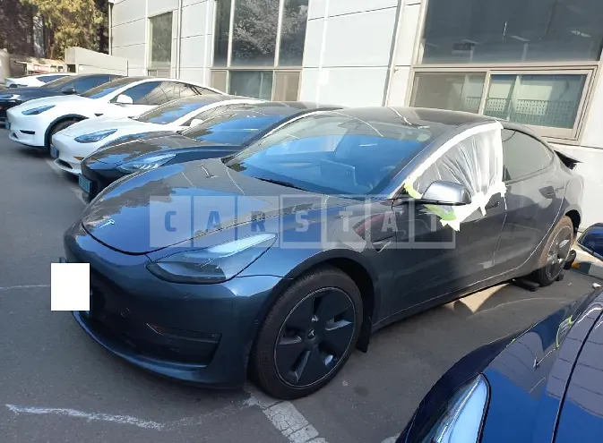 Photo 2 of 36: 2022 Tesla Model 3 Long Range, VIN 5YJ3E1EB2NF307581 — Korean insurance auction