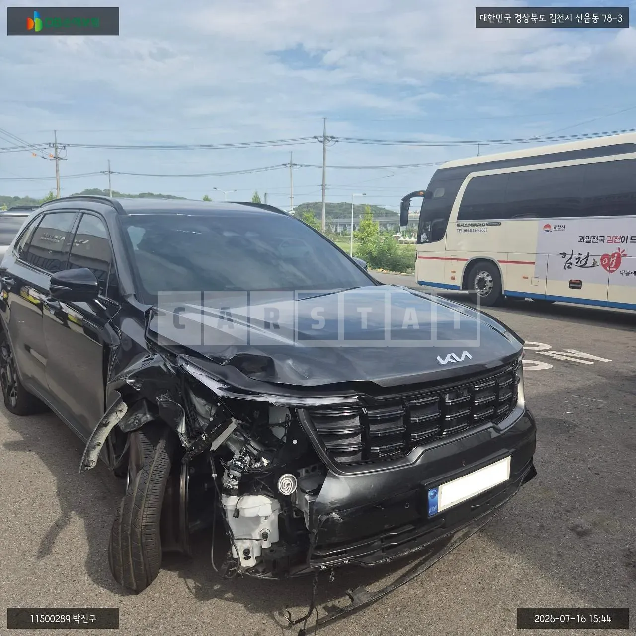Photo 2 of 16: 2025 Kia Sorento, VIN KNARH81FHSA354988 — Korean insurance auction