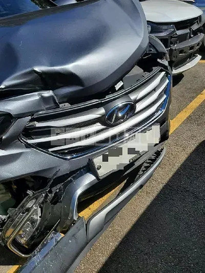 Photo 1 of 14: 2015 Hyundai Santa Fe 2.0 — Korean insurance auction