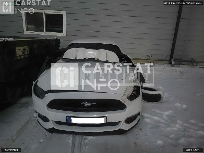Photo 2 of 15: 2016 Ford Mustang GT 5.0 Coupe, VIN 1FA6P8CF4G5240076 — Korean insurance auction