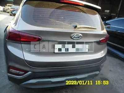 Photo 1 of 92: 2019 Hyundai Santa Fe TM, VIN KMHS281BBLU198803 — Korean insurance auction