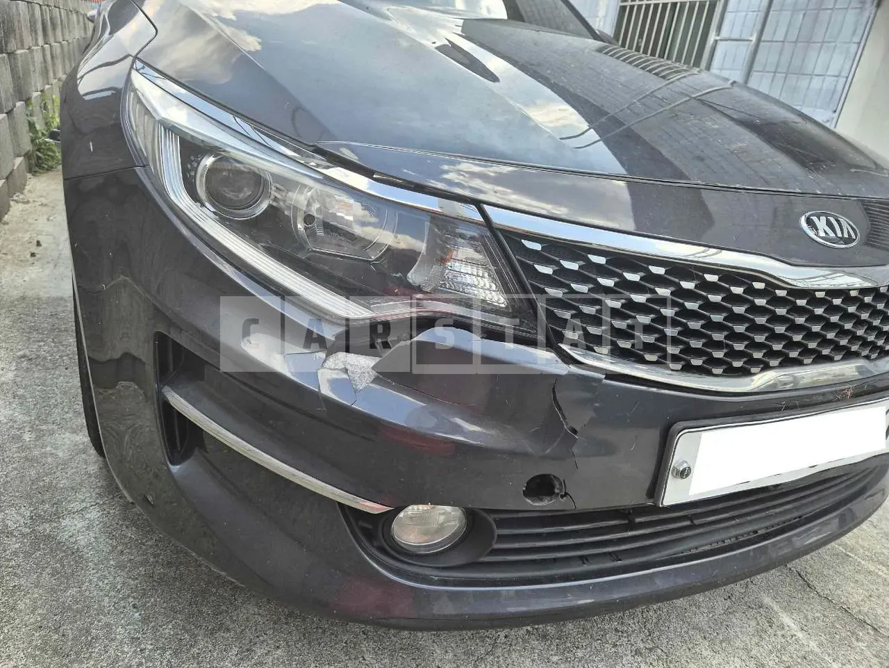 Photo 2 of 9: 2016 Kia K5, VIN KNAGT411BGA072235 — Korean insurance auction