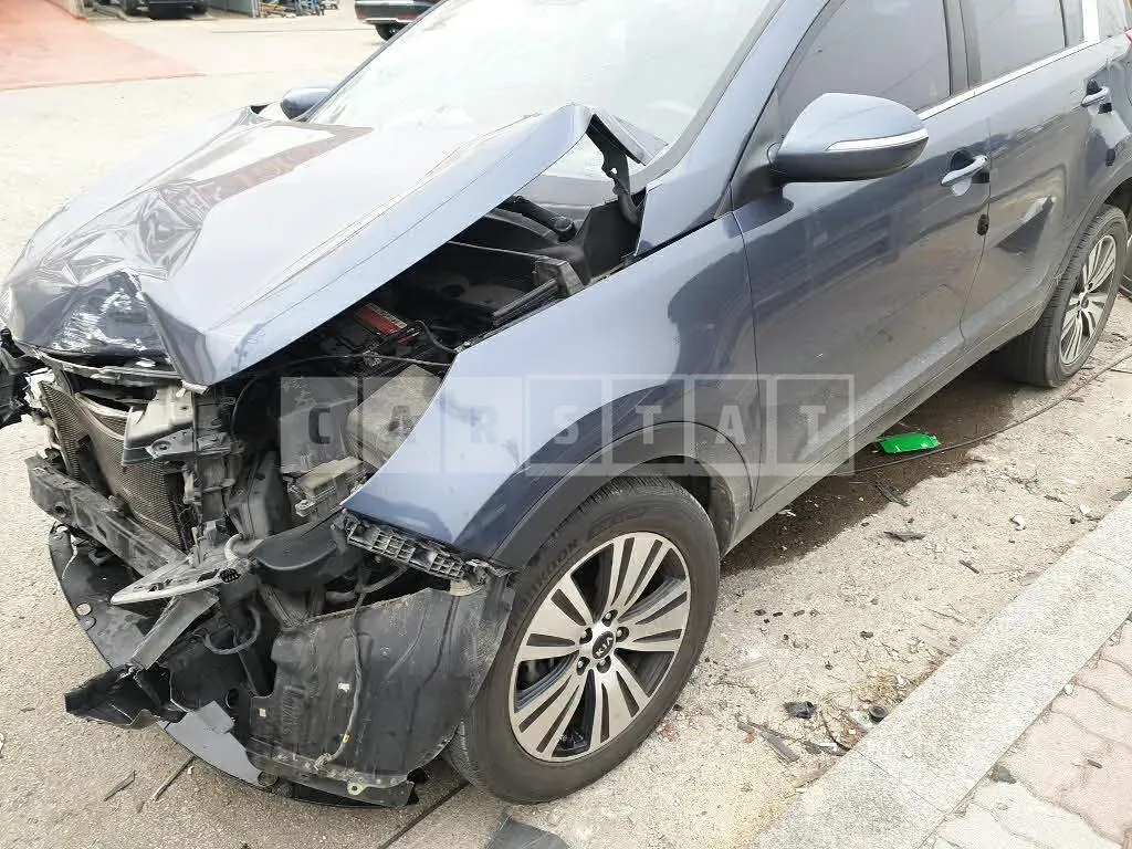 Photo 2 of 14: 2015 Kia Sportage, VIN KNAPB813BGK823179 — Korean insurance auction