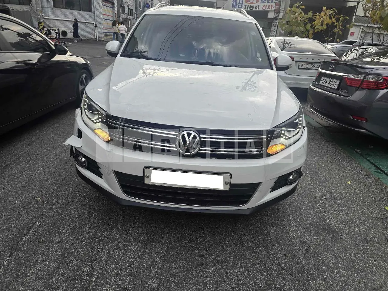 Photo 2 of 26: 2015 Volkswagen Tiguan 2.0 TDI BMT, VIN WVGZZZ5NZGW525088 — Korean insurance auction
