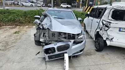 Photo 1 of 7: 2015 BMW 520d xDrive, VIN WBA5E7107FGK09778 — Korean insurance auction