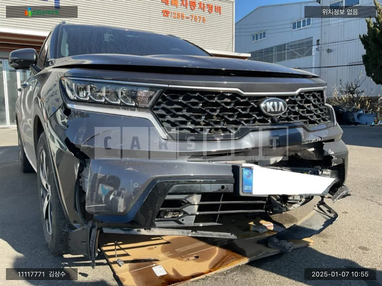 Photo 2 of 12: 2021 Kia Sorento, VIN KNARL81FHMA109196 — Korean insurance auction