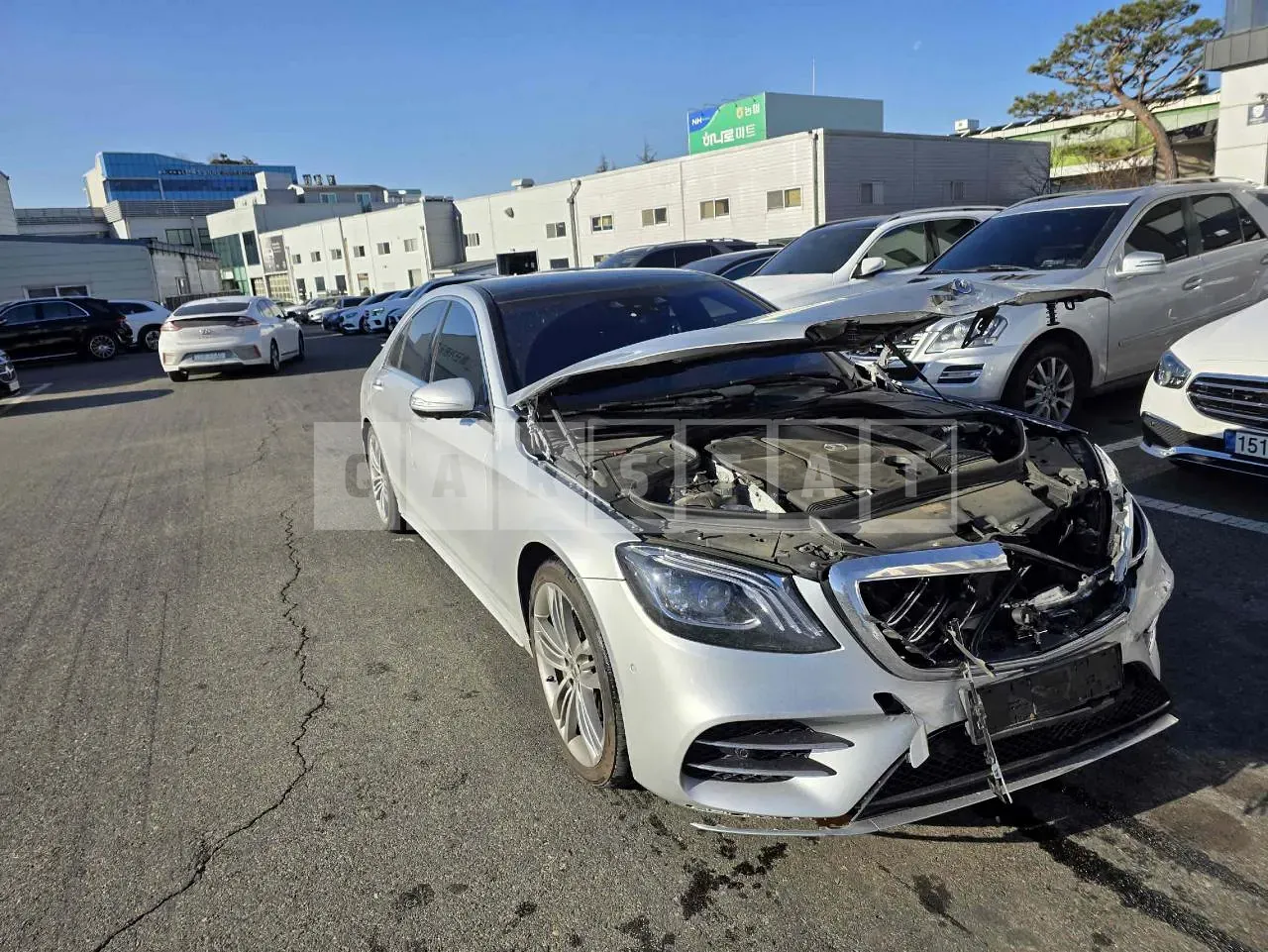 Photo 2 of 36: 2020 Mercedes-Benz S350d 4Matic, VIN W1KUF2BB3LA561811 — Korean insurance auction