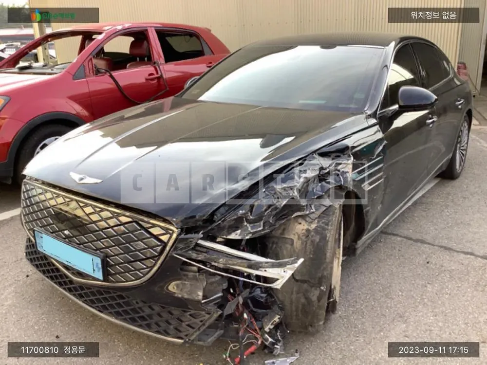 Photo 2 of 40: 2022 Genesis G80 EV, VIN KMTGE411PNU005374 — Korean insurance auction