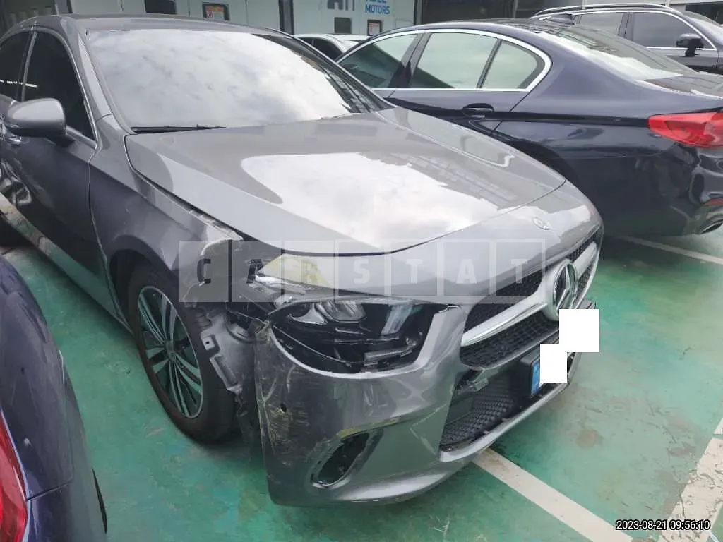 Photo 2 of 10: 2021 Mercedes-Benz A220 Sedan, VIN W1K3G4EB6MJ304787 — Korean insurance auction