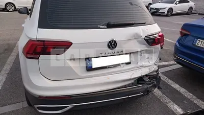 Photo 1 of 15: 2023 Volkswagen Tiguan 2.0 TDI, VIN WVGZZZ5NXPW023861 — Korean insurance auction