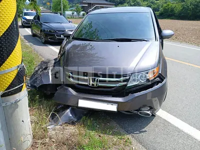 Photo 1 of 4: 2015 Honda Odyssey, VIN 5KBRL5860FB601307 — Korean insurance auction