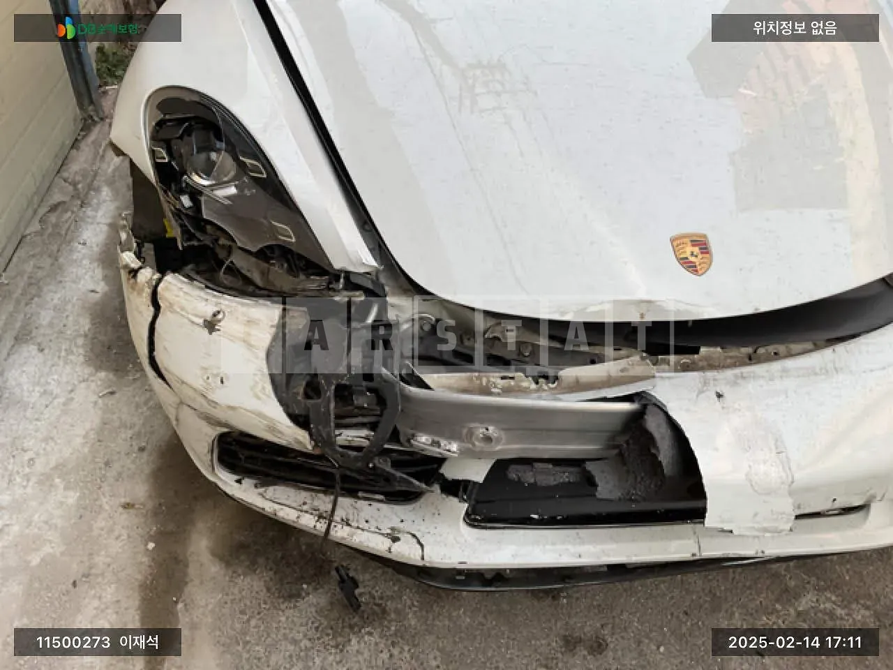 Photo 2 of 13: 2017 Porsche 718 Boxster, VIN WP0CA2980HS221984 — Korean insurance auction
