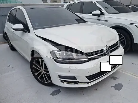 Photo 2 of 9: 2016 Volkswagen Golf 1.4 TSI, VIN WVWZZZAUZGW153228 — Korean insurance auction
