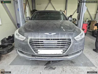 Photo 1 of 37: 2016 Hyundai Genesis EQ900, VIN KMHG141ADGU016837 — Korean insurance auction