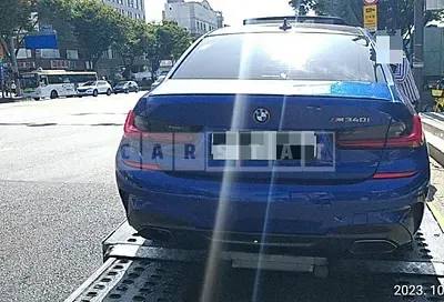 Photo 1 of 26: 2019 BMW M340i, VIN WBA5U7105LFH58208 — Korean insurance auction