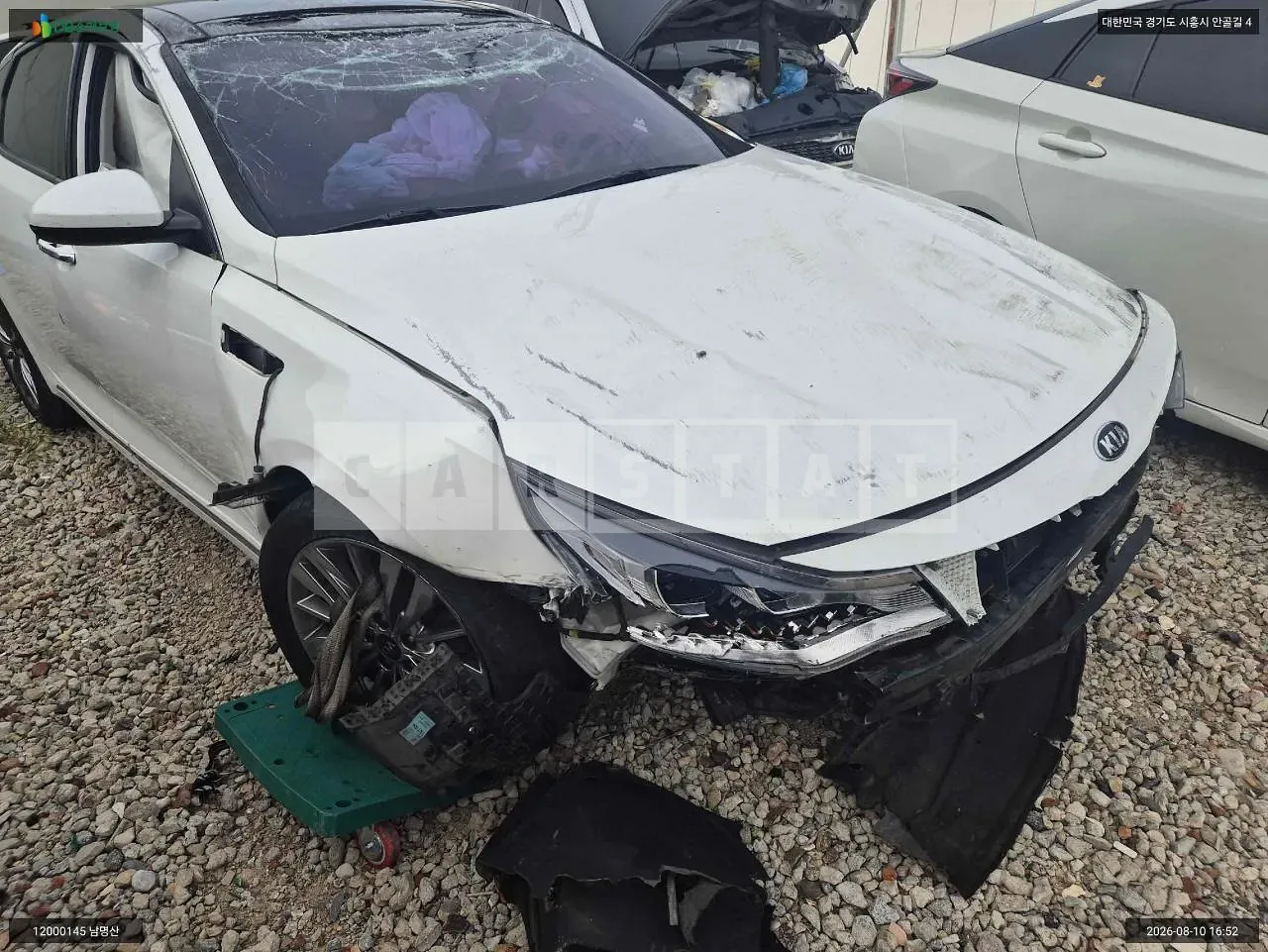 Photo 2 of 14: 2018 Kia K5, VIN KNAGS411BKA280182 — Korean insurance auction