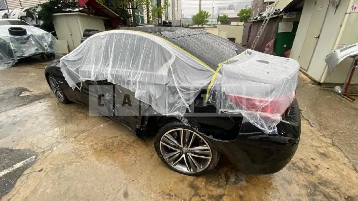 Photo 2 of 14: 2016 Infiniti Q50S Hybrid, VIN JNKAV71E0GM580134 — Korean insurance auction