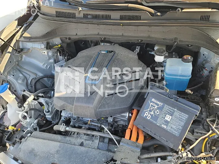 Photo 2 of 12: 2019 Hyundai Kona Electric, VIN KMHK381GFKU050033 — Korean insurance auction