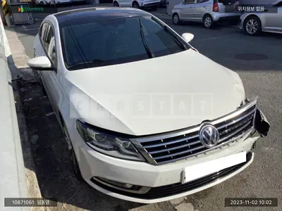 Photo 1 of 7: 2014 Volkswagen CC 2.0 TDI BMT, VIN WVWZZZ3CZEE534035 — Korean insurance auction