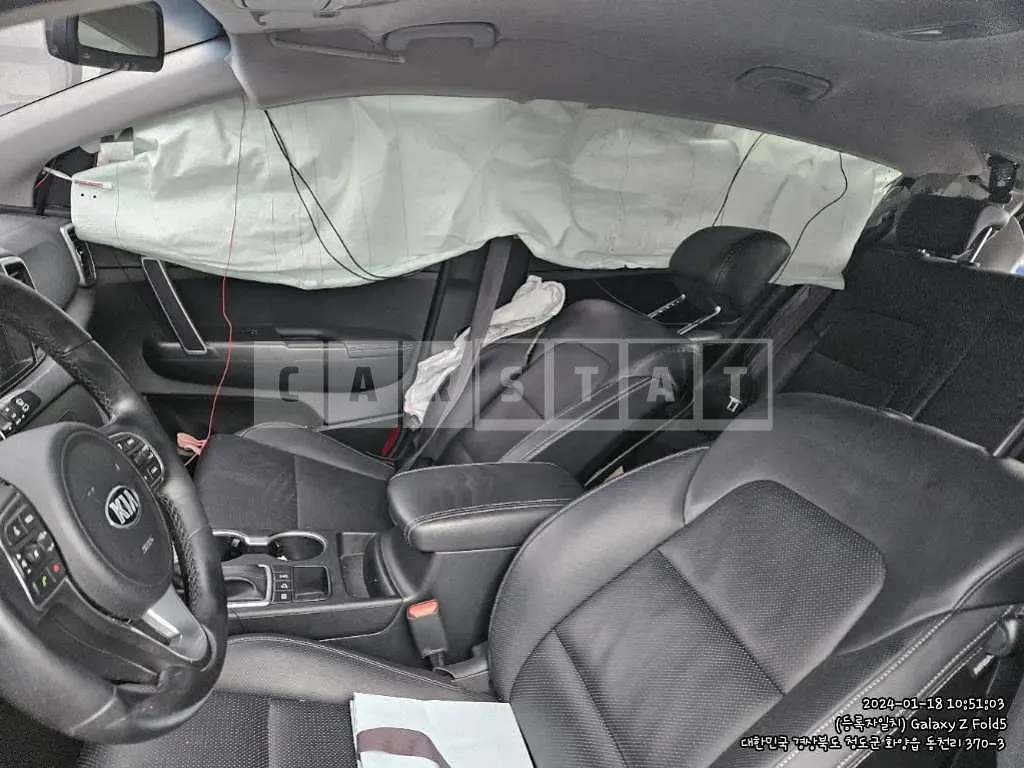 Photo 2 of 7: 2016 Kia Sportage, VIN KNAPM813DGK074719 — Korean insurance auction