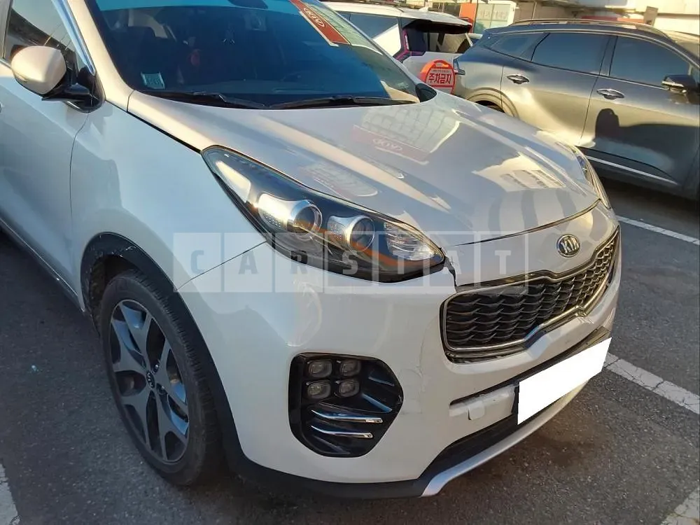 Photo 2 of 13: 2016 Kia Sportage, VIN KNAPN813BGK129940 — Korean insurance auction