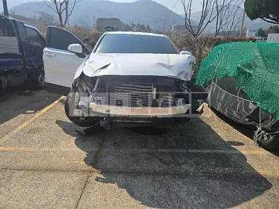 Photo 1 of 10: 2023 Hyundai Santa Fe — Korean insurance auction
