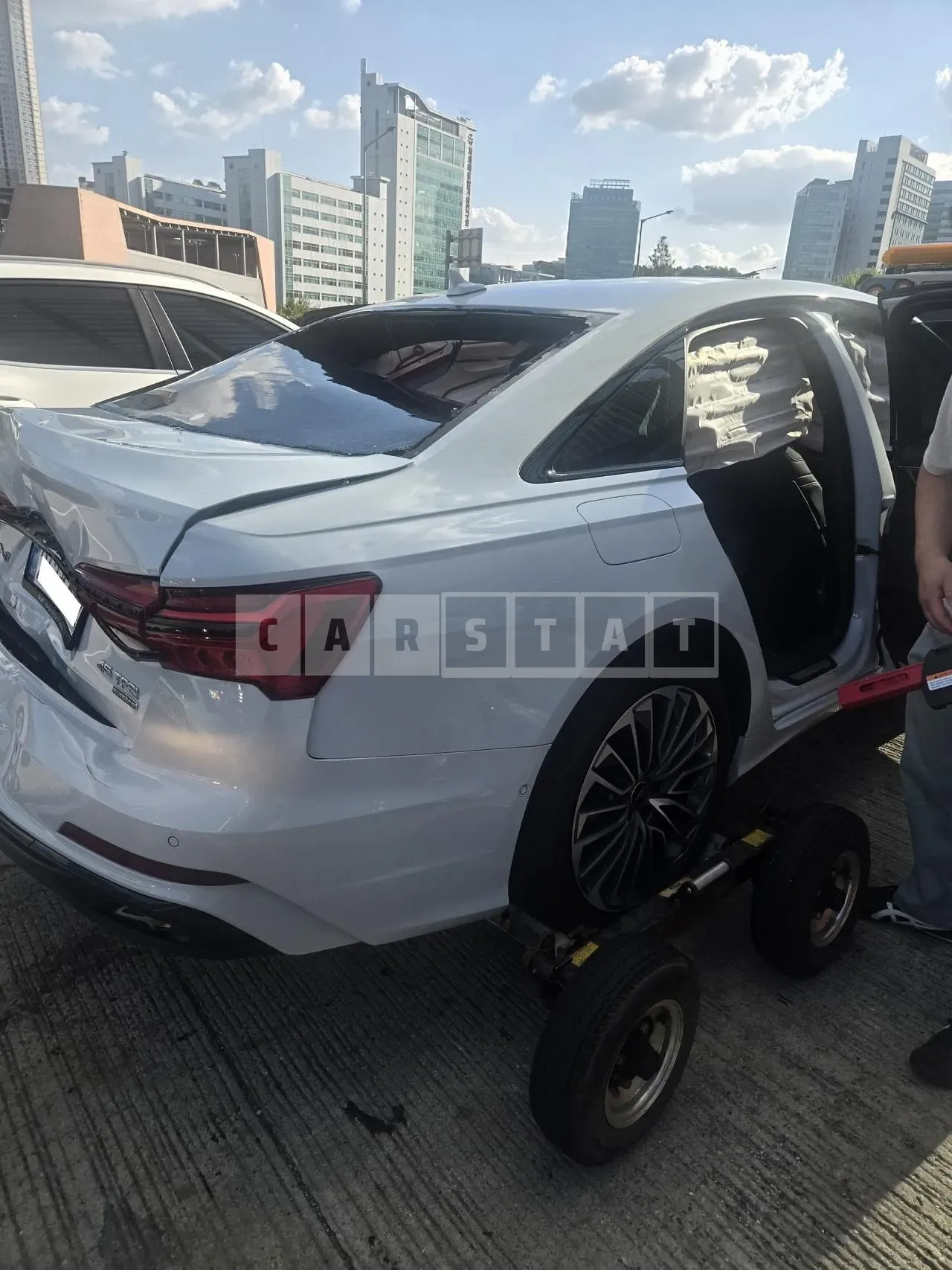 Photo 2 of 29: 2025 Audi A6 45 TFSI quattro, VIN WAUZZZF28SN047838 — Korean insurance auction