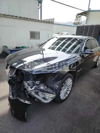 Photo 1 of 9: 2014 BMW 740d xDrive, VIN WBAYB0105FD598712 — Korean insurance auction