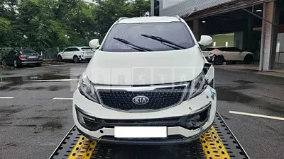 Photo 1 of 9: 2015 Kia Sportage, VIN KNAPC813BFK725138 — Korean insurance auction